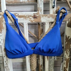 Blue Shade & Shore Bikini Top